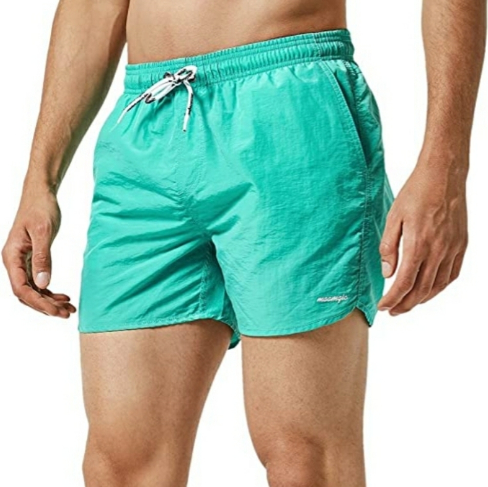 Men's slim fit short swim trunks